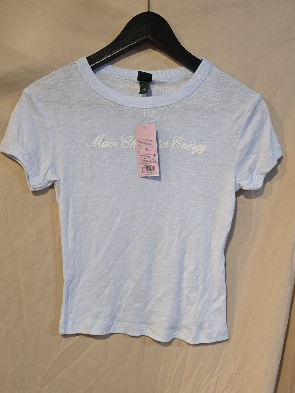 Target Light Blue Women’s Crewneck Tee - Main Character Energy